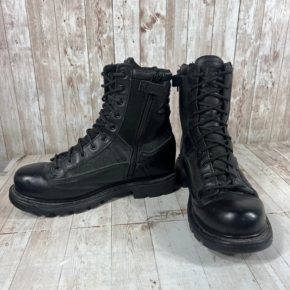 Thorogood Mens Gen-Flex2 8-Inch Waterproof Side Zip Tactical Boots 834-7991 10M